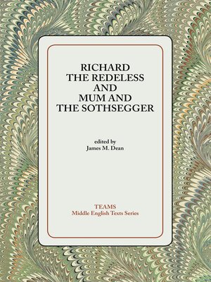 cover image of Richard the Redeless and Mum and the Sothsegger